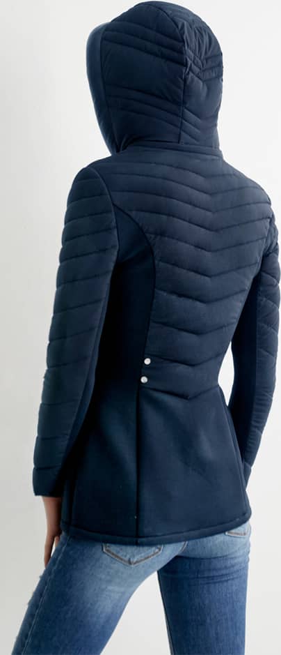 Holly Land 1245 Women Navy Blue coat / jacket