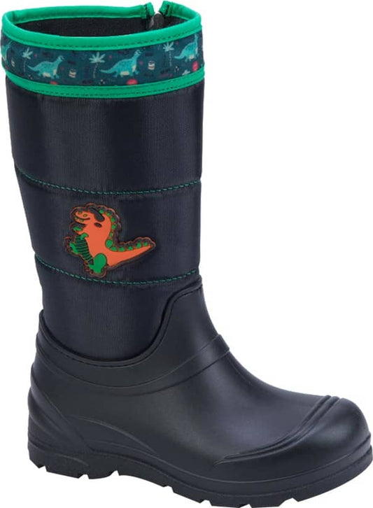 Green Box 1219 Boys' Black Mid-calf boots
