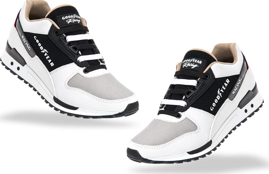 Goodyear Racing 3794 White/black urban Sneakers