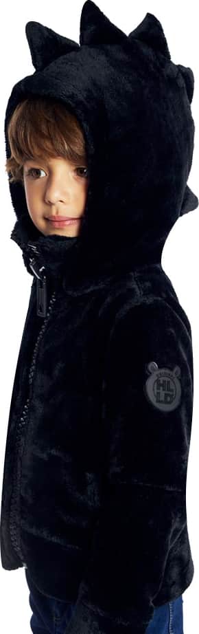 Kebo Kids G21N Boys' Black coat / jacket