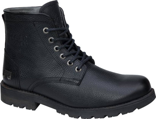 Jeep 0153 Men Black Booties Leather - Sheep Leather