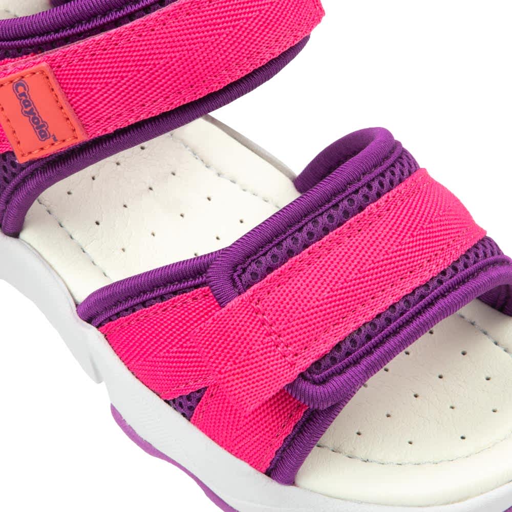 Crayola RA01 Girls' Pink Sandals