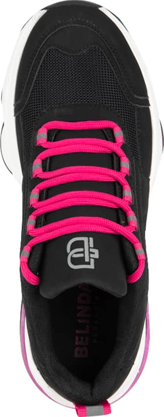 Belinda Peregrin 2902 Women Black Laces urban Sneakers