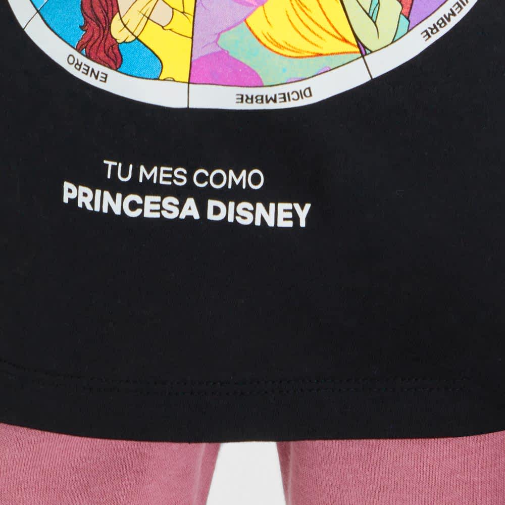Disney 0302 Girls' Black t-shirt