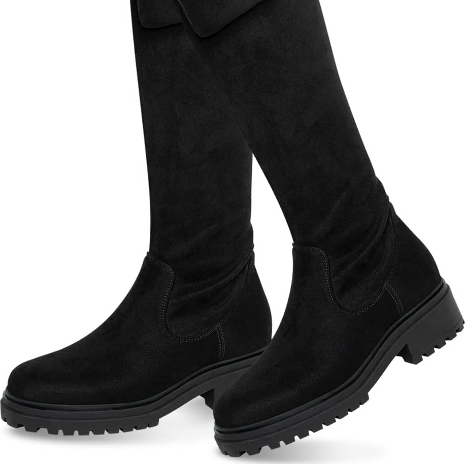 Tierra Bendita 0162 Women Black knee-high boots