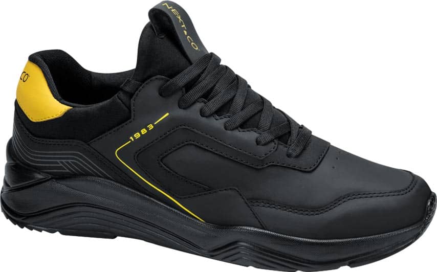 Next & Co 9667 Men Black Walking urban Sneakers