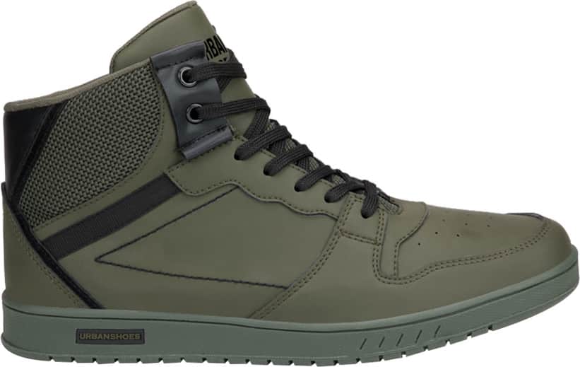 Urban Shoes Z852 Men Camouflage Green Booties