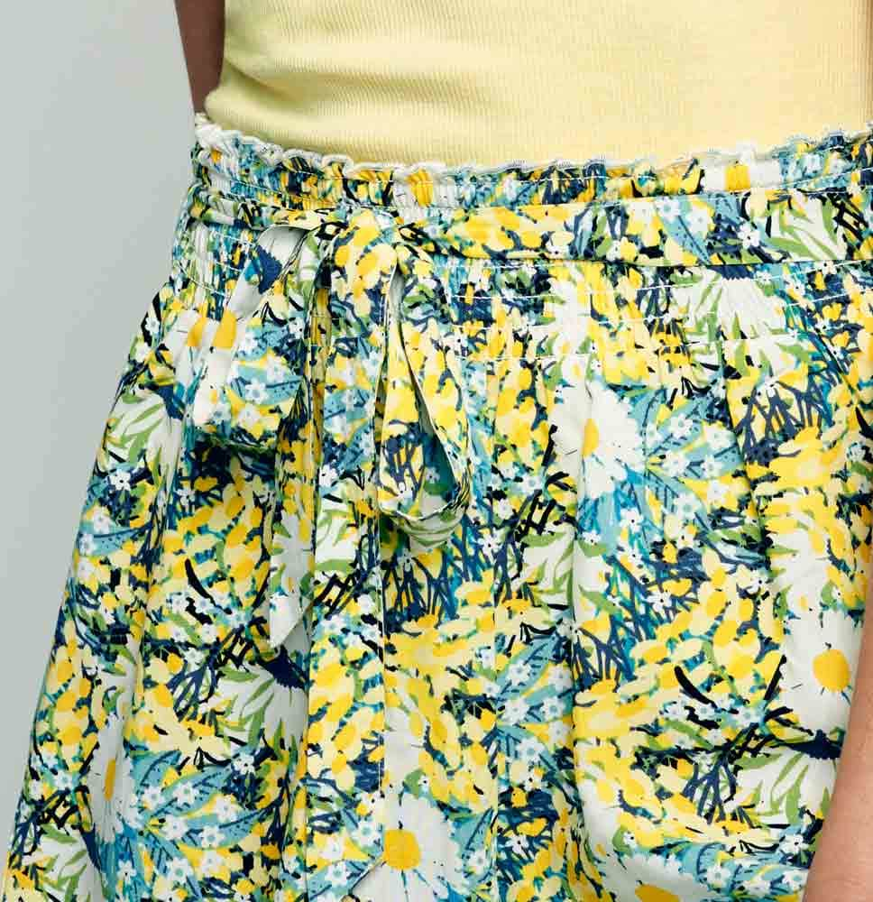 Holly Land 3491 Women Yellow bermuda/short casual