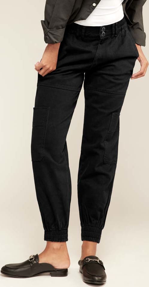 Holly Land 9800 Women Black jeans casual