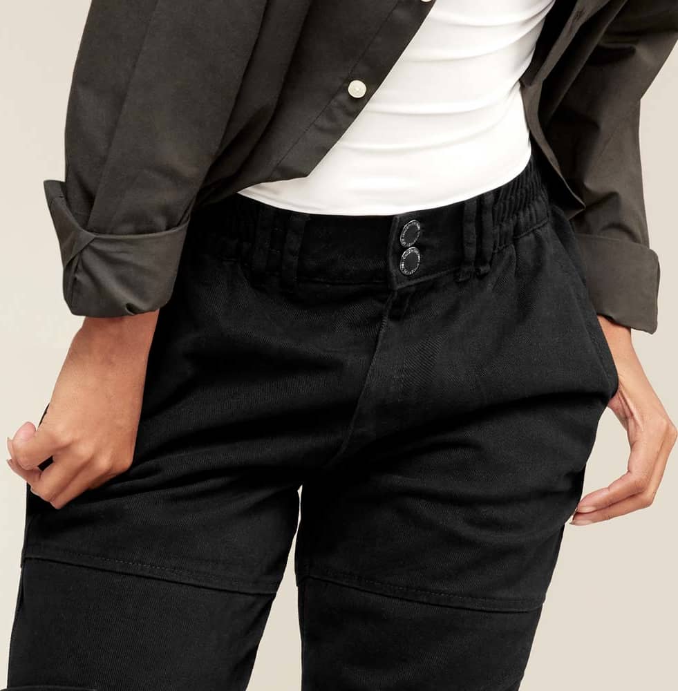 Holly Land 9800 Women Black jeans casual