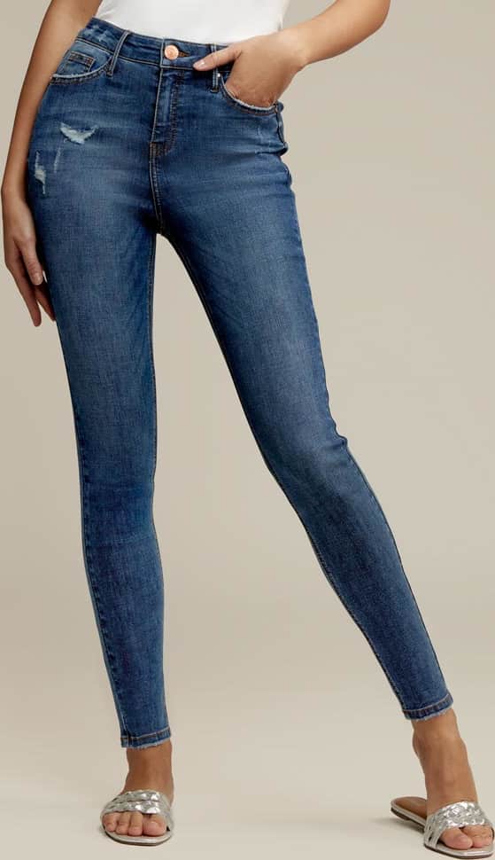 Atmosphere Dnm 7730 Women Gray jeans casual