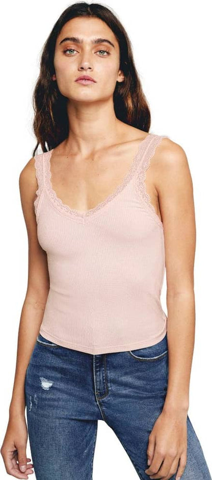 Holly Land LE05 Women Pale Pink Top