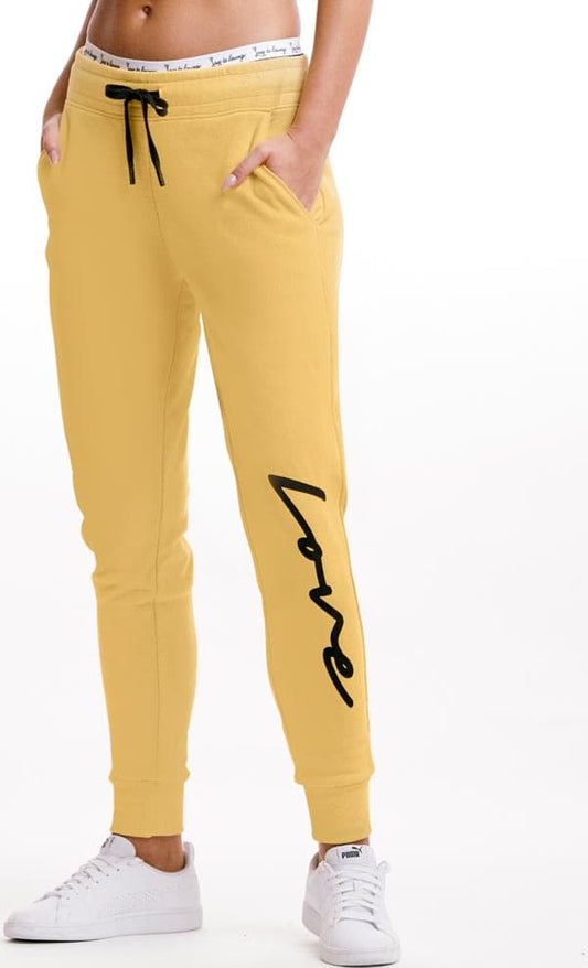 Love To Lounge PIKA Women Mustard Yellow pants