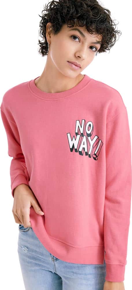 Love To Lounge BC01 Women Coral sweatshirt