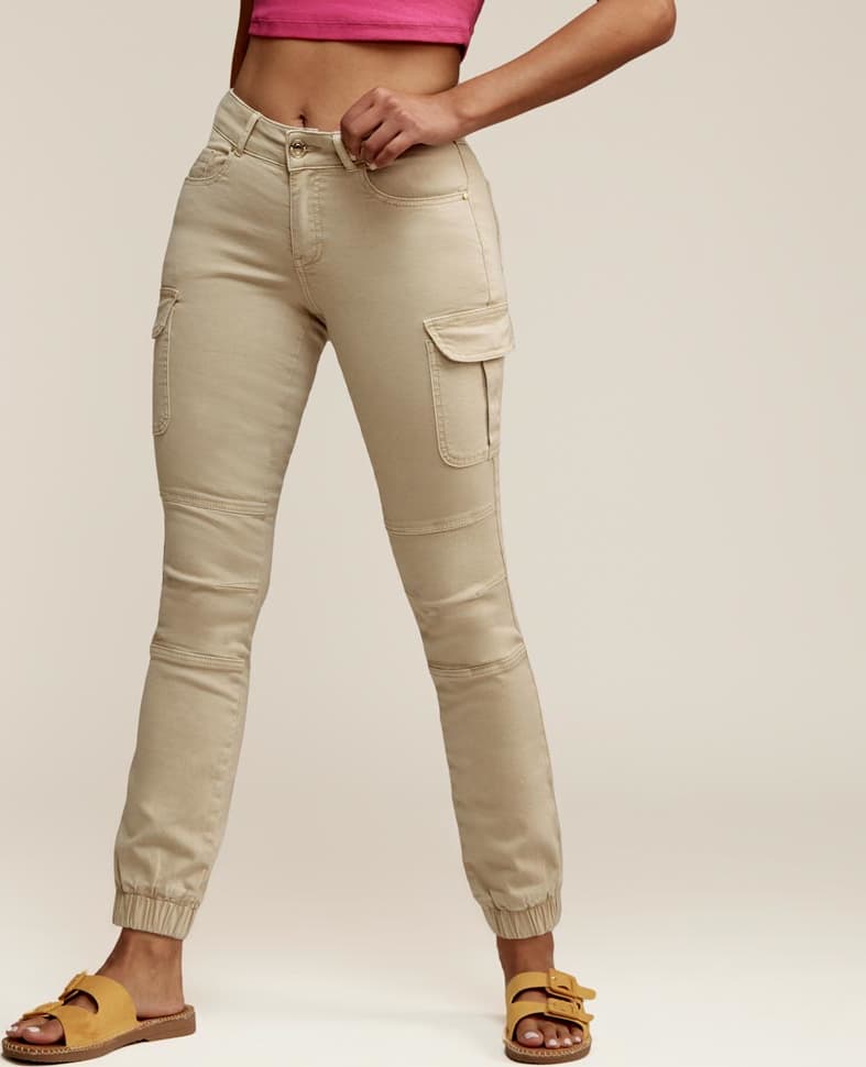 Atmosphere Dnm ON10 Women Camel jeans casual