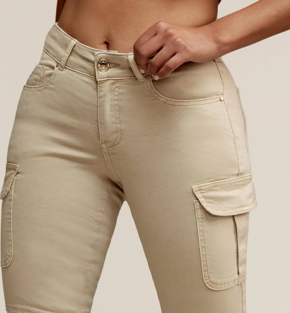 Atmosphere Dnm ON10 Women Camel jeans casual