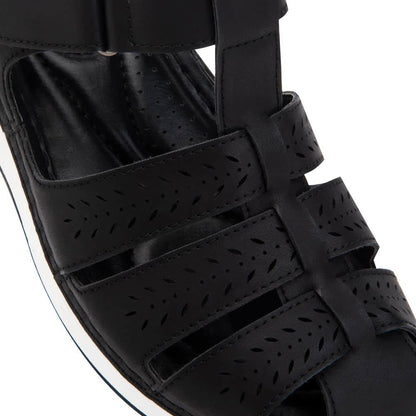 Shosh 8586 Women Black Sandals