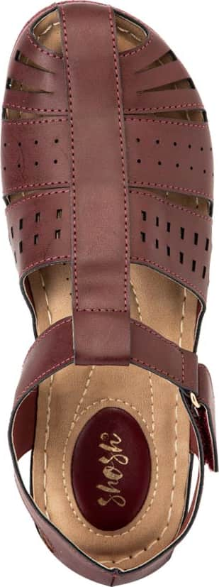 Shosh 8244 Women Wine Sandals