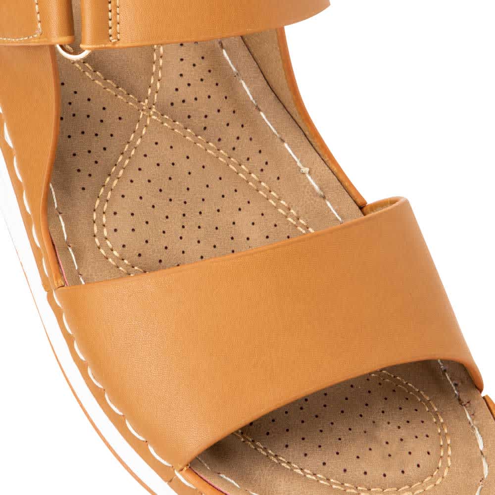 Shosh 1070 Women Camel Sandals