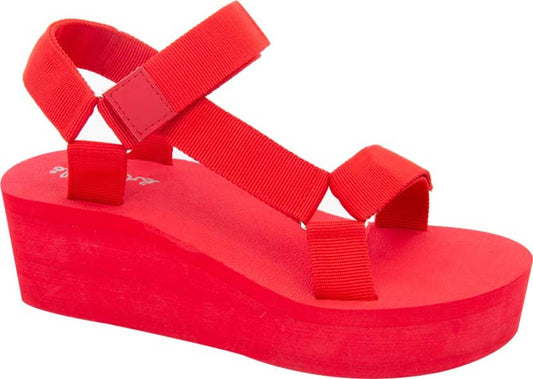 Slickers 1023 Women Red Sandals
