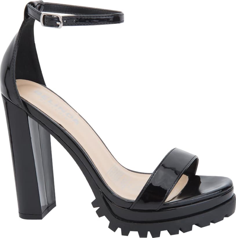 Belinda Peregrin 9874 Women Black Sandals