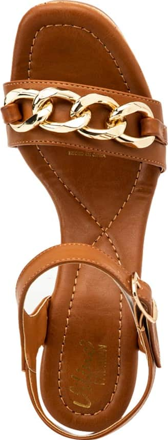 Vi Line Fashion 6333 Women Camel Sandals