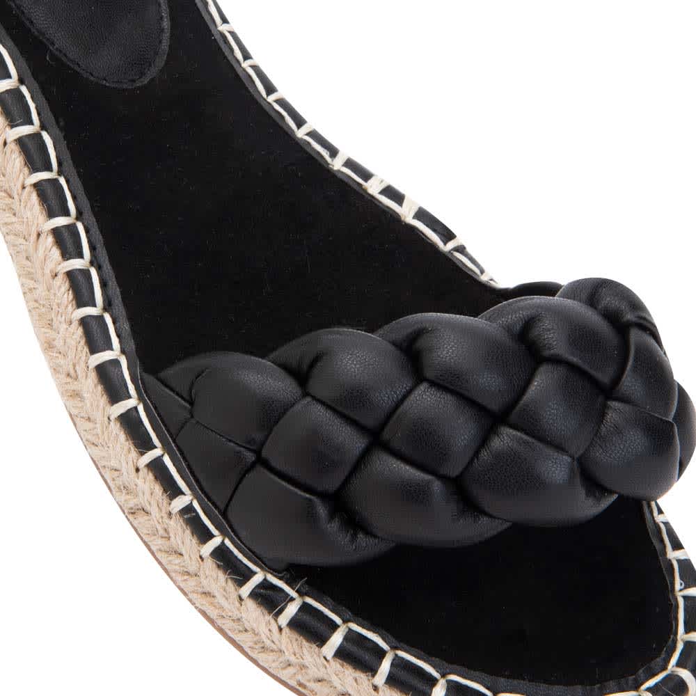 Vi Line 1506 Women Black Sandals