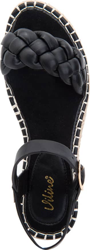 Vi Line 1506 Women Black Sandals