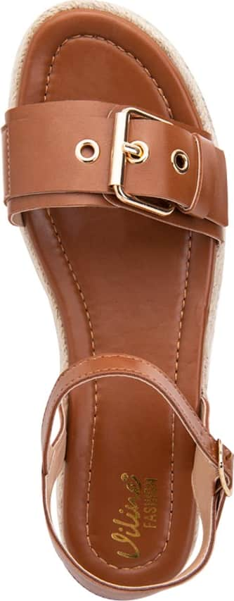 Vi Line Fashion 8126 Women Cognac Sandals