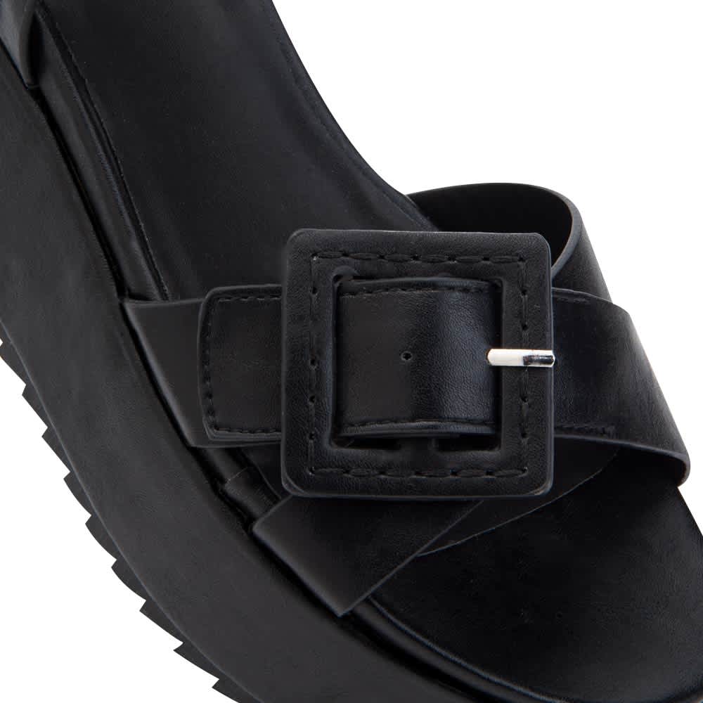 Vi Line Fashion 6062 Women Black Sandals