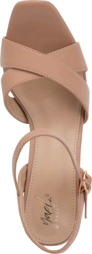 Yaeli Fashion 0644 Women Nude Sandals