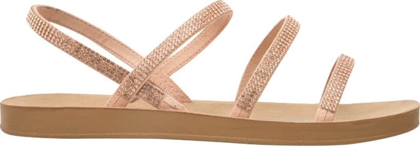 Pink By Price Shoes 2101 Women Rosegold Sandals