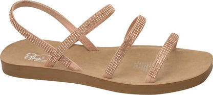 Pink By Price Shoes 2101 Women Rosegold Sandals