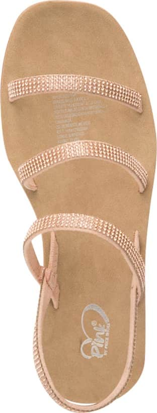 Pink By Price Shoes 2101 Women Rosegold Sandals