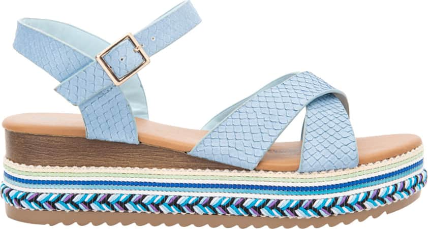 Vi Line 3240 Women Blue Sandals