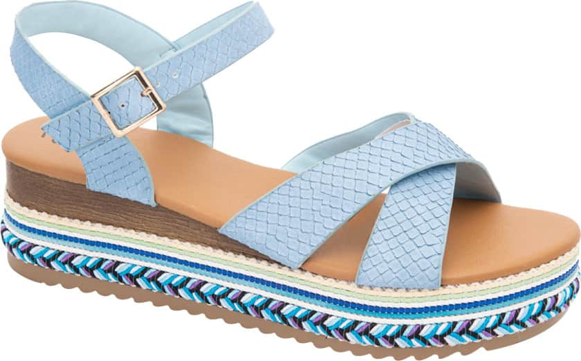 Vi Line 3240 Women Blue Sandals