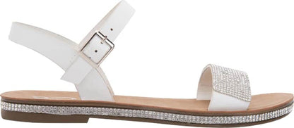 Pink By Price Shoes 8143 Women White Sandals