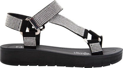 Pink By Price Shoes BILI Women Black Sandals