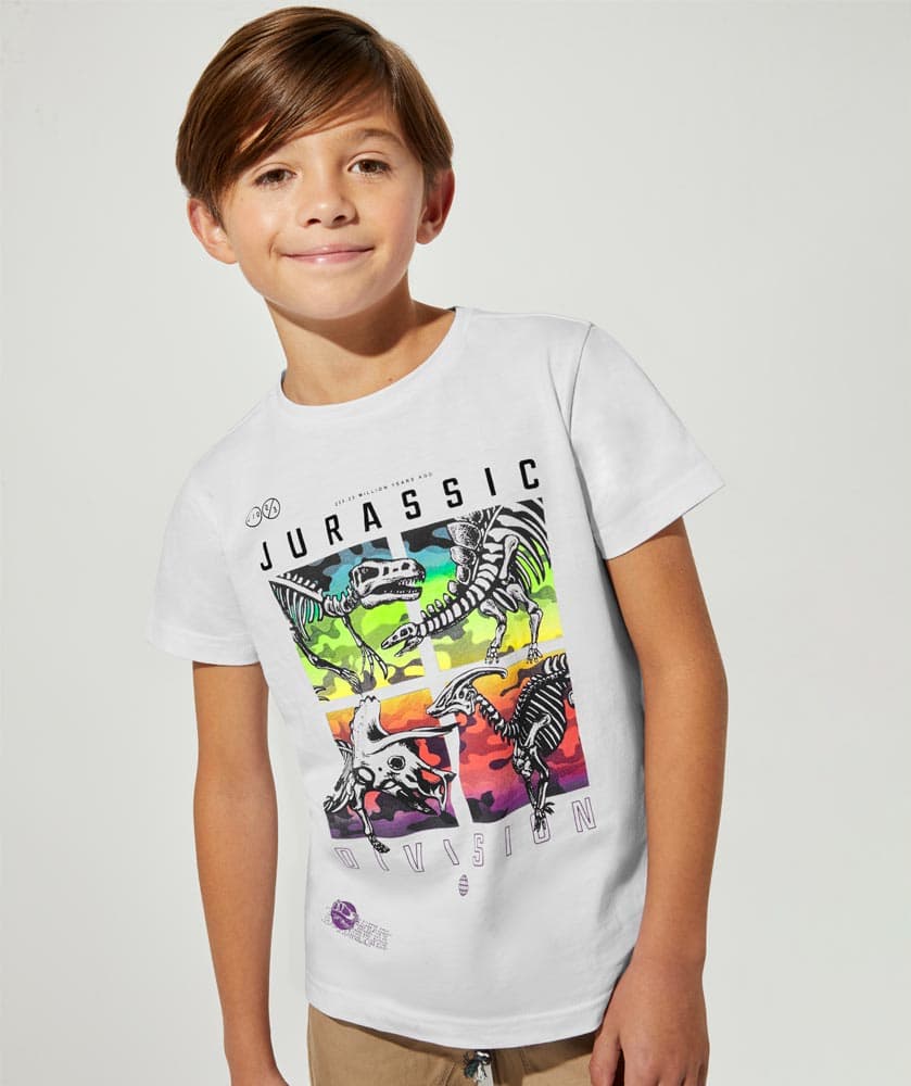 Next & Co 9658 Boys' White t-shirt