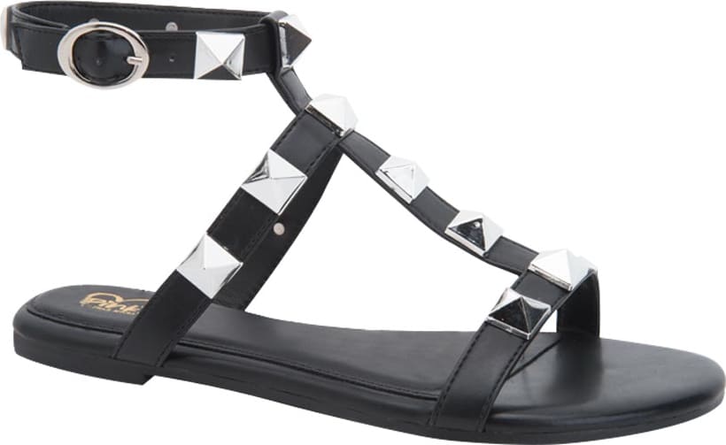 Pink By Price Shoes 2040 Women Black Sandals