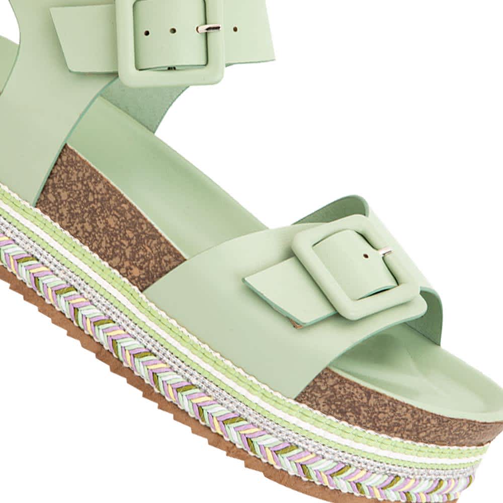 Vi Line Fashion 1586 Women Azul Menta Sandals