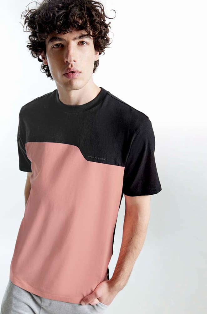 D.e.e.p Selection BL11 Men Pink t-shirt