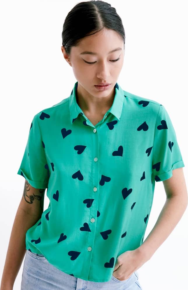 Holly Land SS19 Women Green Blouse