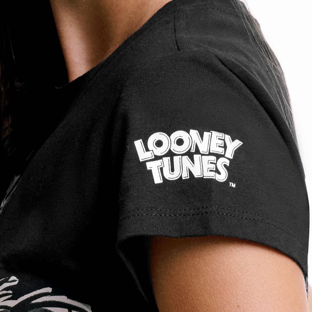 Looney Tunes PE03 Women Black t-shirt