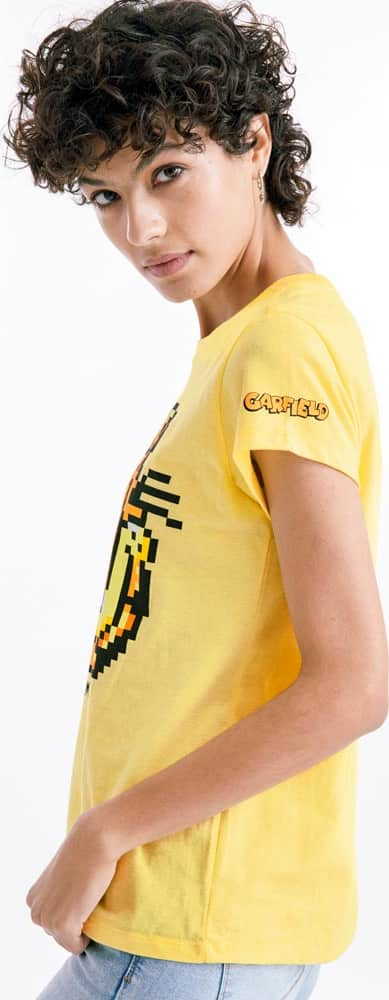 Garfield PE06 Women Yellow t-shirt