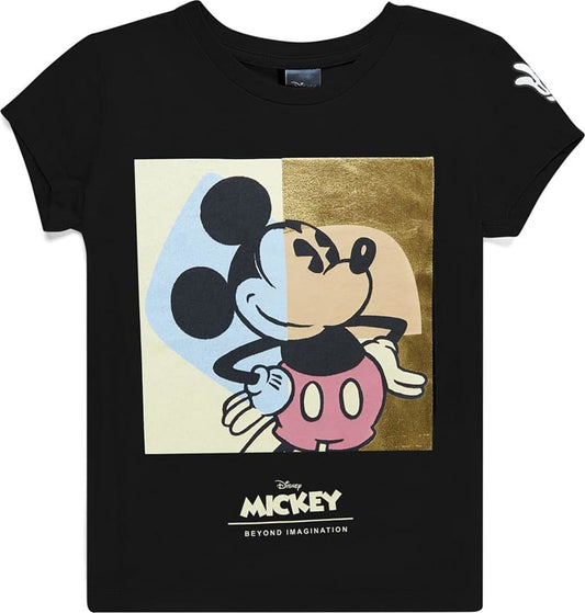 Mickey Mouse PE26 Women Black t-shirt