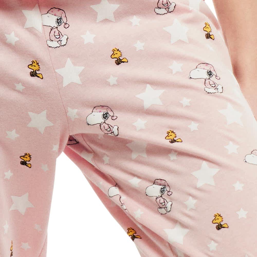 Peanuts 2214 Women Pink pajamas