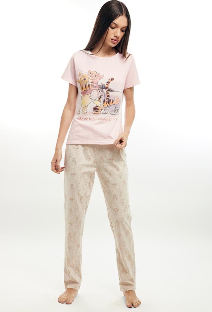 Disney 2217 Women Pink pajamas