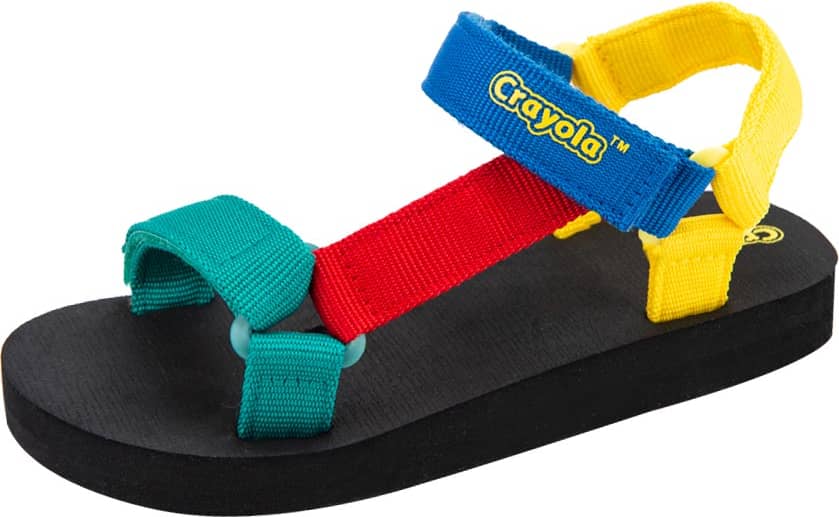 Crayola RA04 Boys' Multicolor Sandals