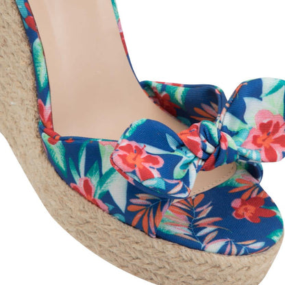 Thalia Sodi 2022 Women Flowered Sandals